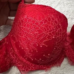 Red Dream Angels Bra by Victoria’s Secret